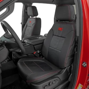 Premium Seat Covers | FR Bucket | RR 60/40 | Chevy/GMC Sierra 1500 (19-25)/Silverado 1500 (19-26)